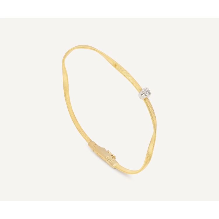 MARCO BICEGO Bracelet with Diamond in Yellow Gold 18K