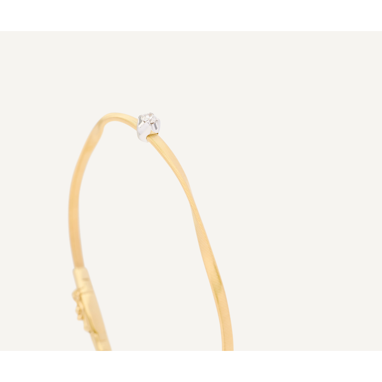 MARCO BICEGO Bracelet with Diamond in Yellow Gold 18K