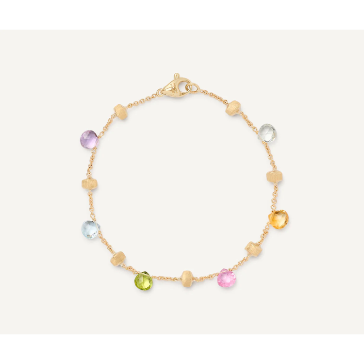 MARCO BICEGO PARADISE Single-strand Bracelet in Yellow Gold 18K