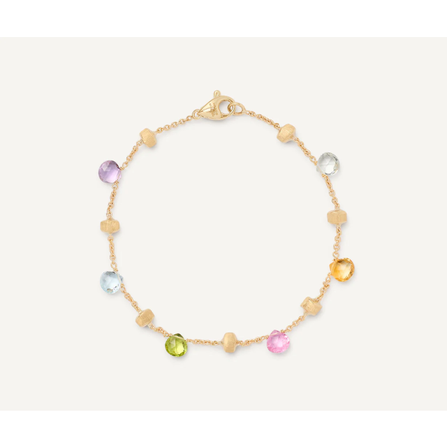 MARCO BICEGO PARADISE Single-strand Bracelet in Yellow Gold 18K
