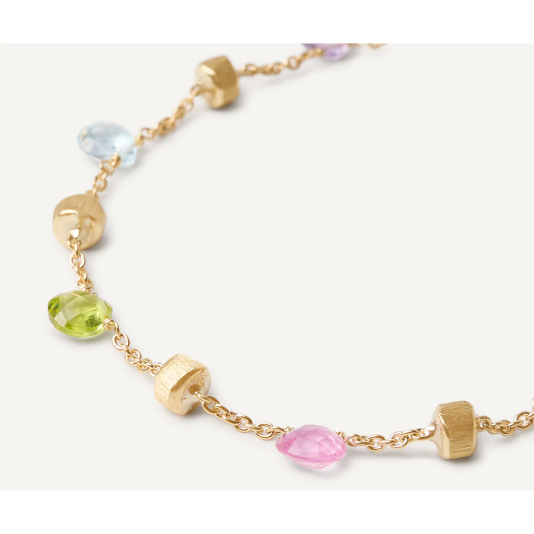 MARCO BICEGO PARADISE Single-strand Bracelet in Yellow Gold 18K