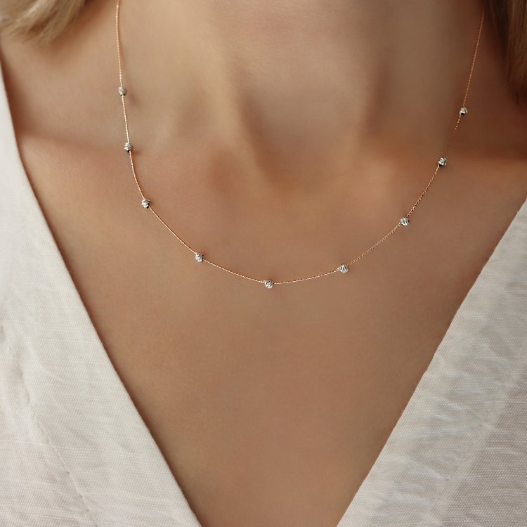 Necklace in Rose Gold 14K