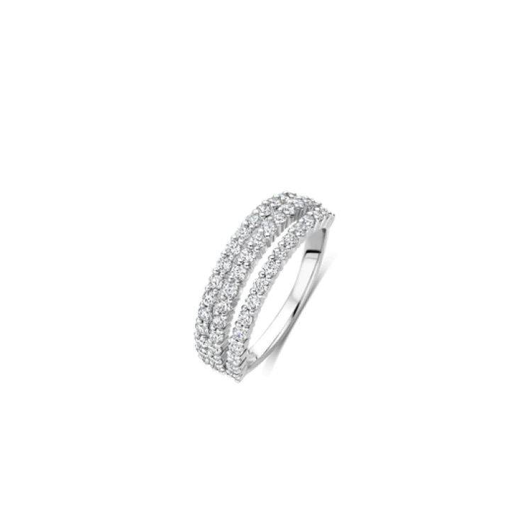 TI SENTO MILANO Stardust Ring – M model in Silver 925 with Zircons