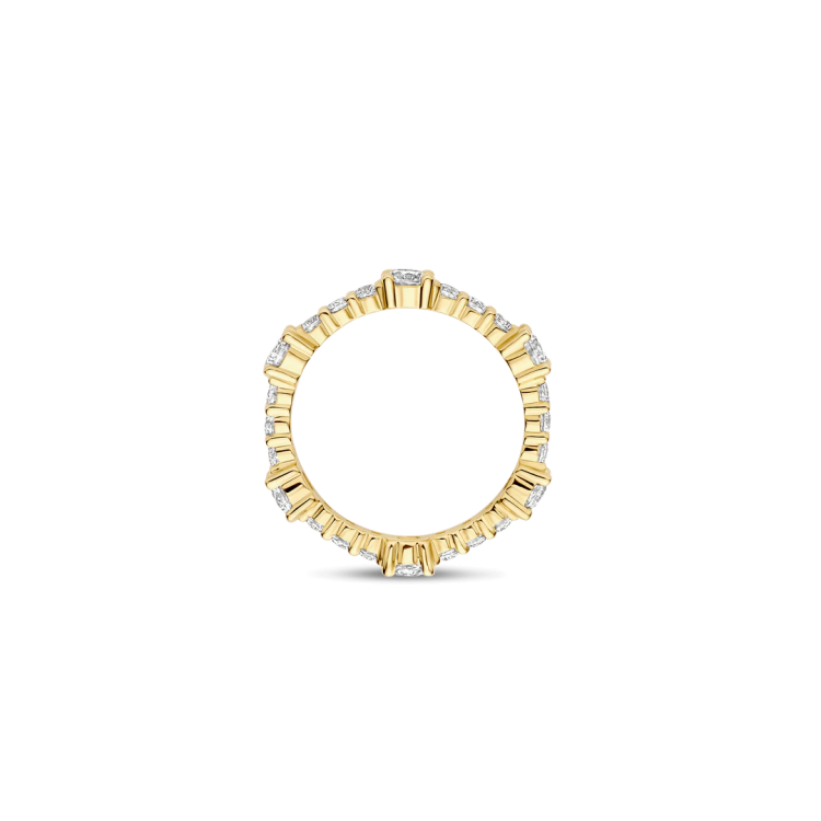 TI SENTO MILANO Eternity Tennis Ring in Silver 925 with Zircons