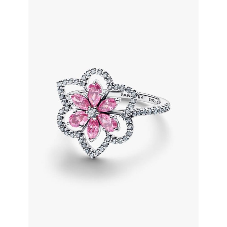 PANDORA TIMELESS Double Flower Cocktail Ring