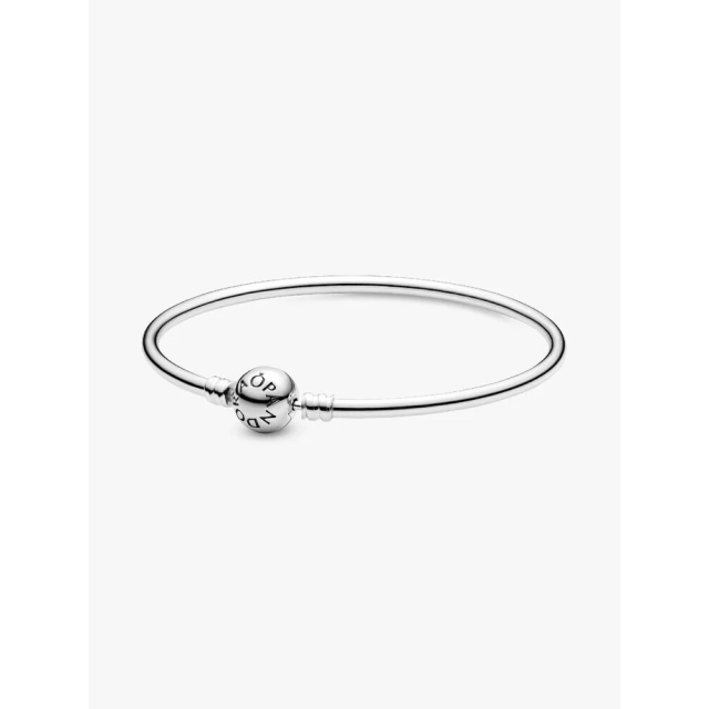 PANDORA MOMENTS Logo Clasp Bangle