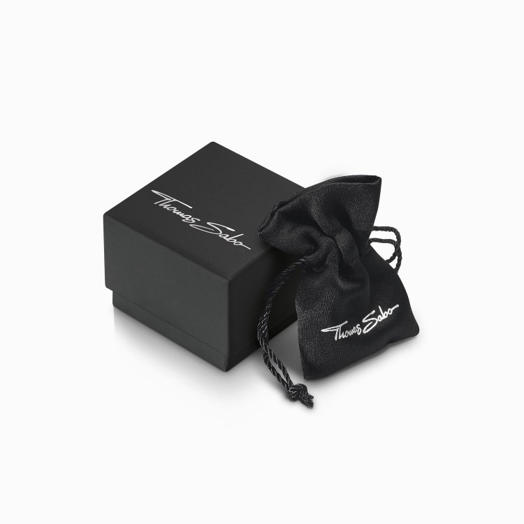 THOMAS SABO Silver Charm Pendant Sun Gold Plated