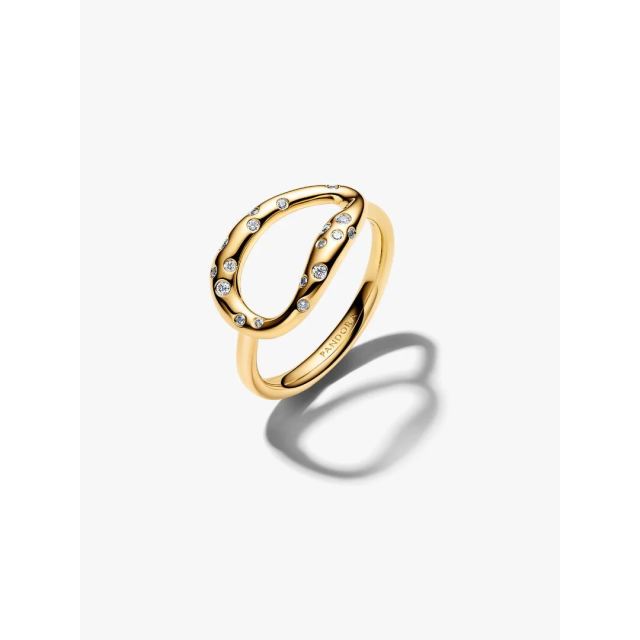 PANDORA TIMELESS Εντυπωσιακό Δαχτυλίδι με Πέτρες σε Ακανόνιστο Σχήμα
