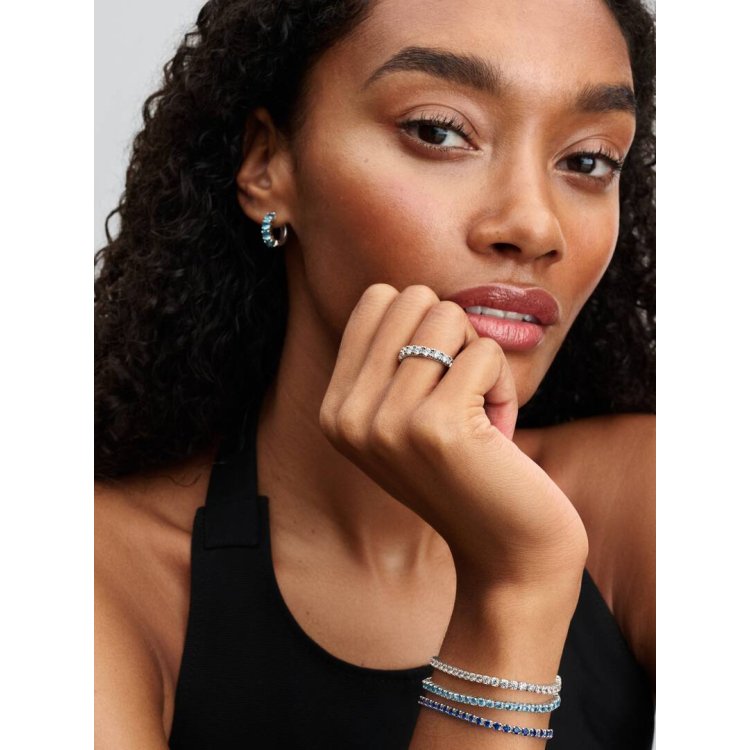 PANDORA TIMELESS Sparkling Light Blue Tennis Bracelet