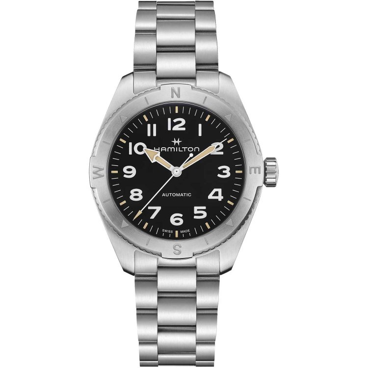 HAMILTON Khaki Field Expedition Auto Stainless Steel Bracelet