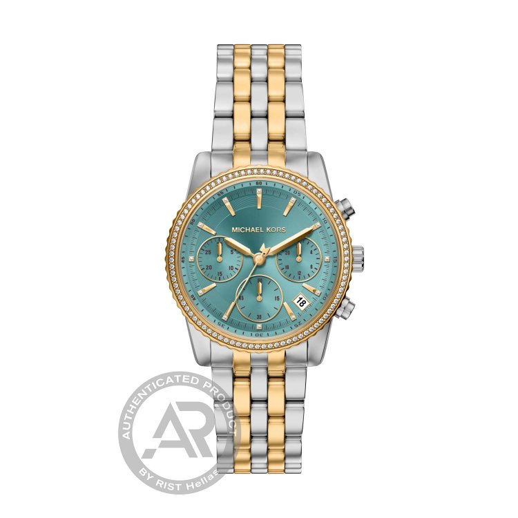 MICHAEL KORS BRYANT Two Tone Stainless Steel Bracelet