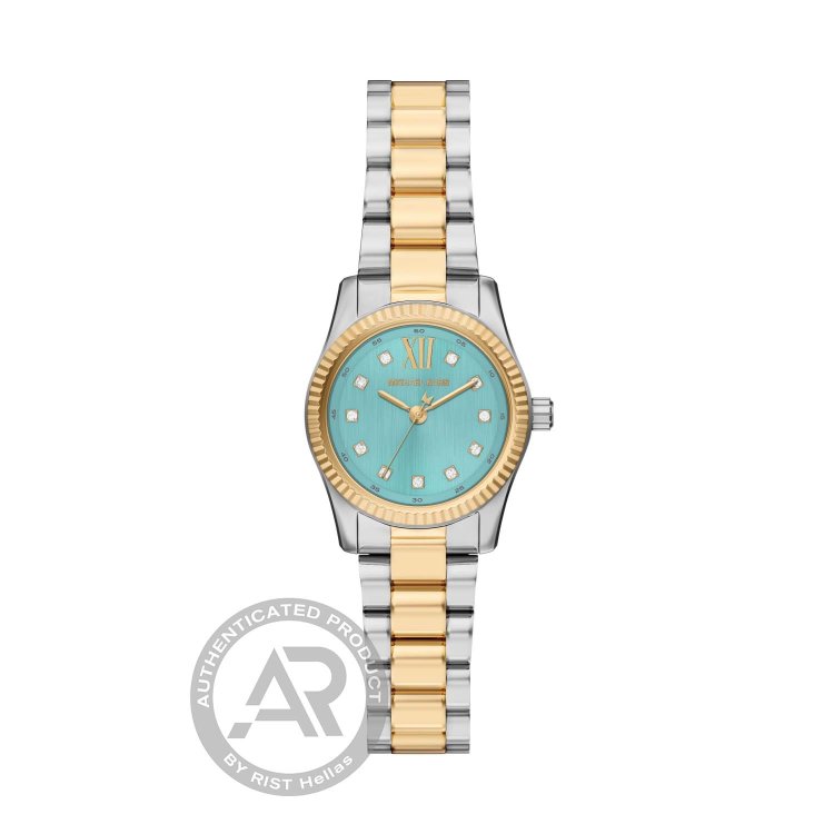 MICHAEL KORS LEXINGTON Two Tone Stainless Steel Bracelet 