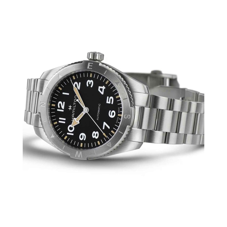 HAMILTON Khaki Field Expedition Auto Stainless Steel Bracelet