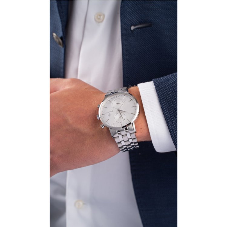 GANT PARK HILL DAY-DATE II Stainless Steel Bracelet