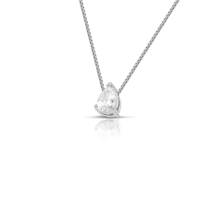 DAZZ Necklace with Zircon in Silver 925