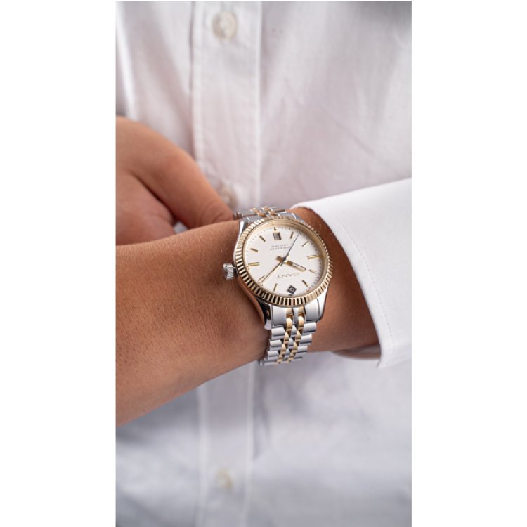 GANT SUSSEX Two Tone Stainless Steel Bracelet