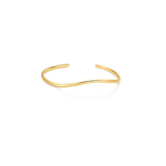 ANIA HAIE WAVE CUFF Gold Bracelet