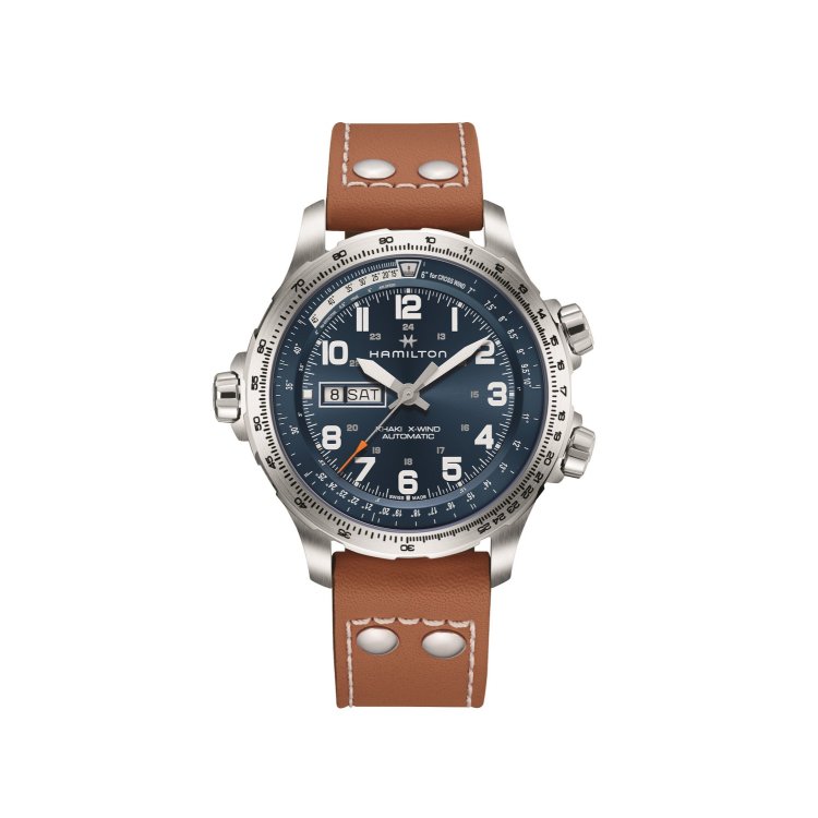 HAMILTON Khaki Aviation X-Wind Day Date Auto