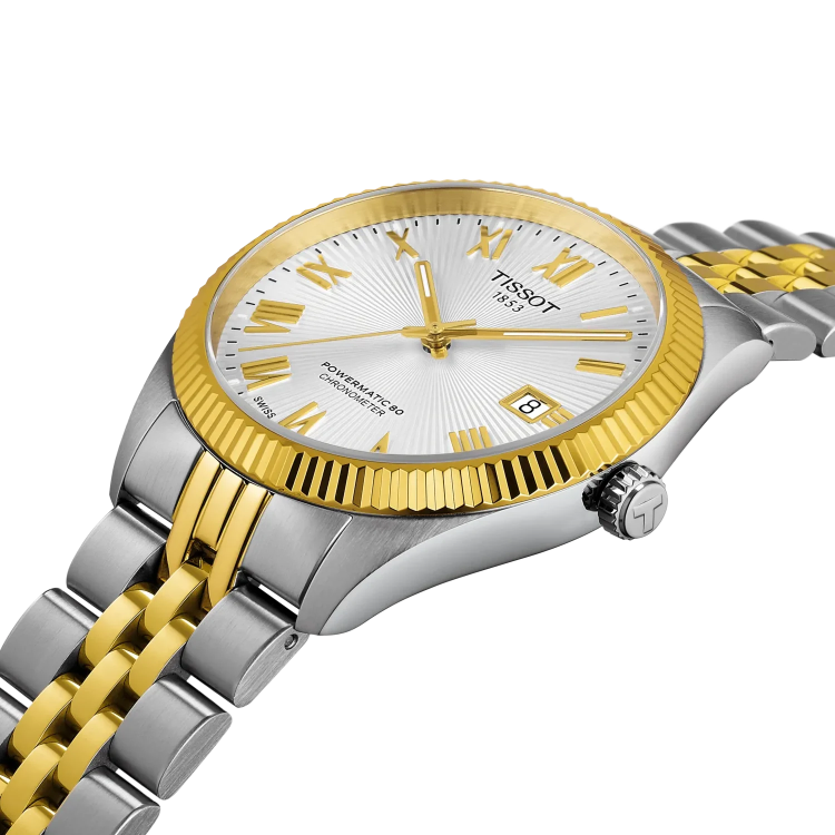 TISSOT T-CLASSIC CLASSIC DREAM Two Tone Stainless Steel Bracelet 
