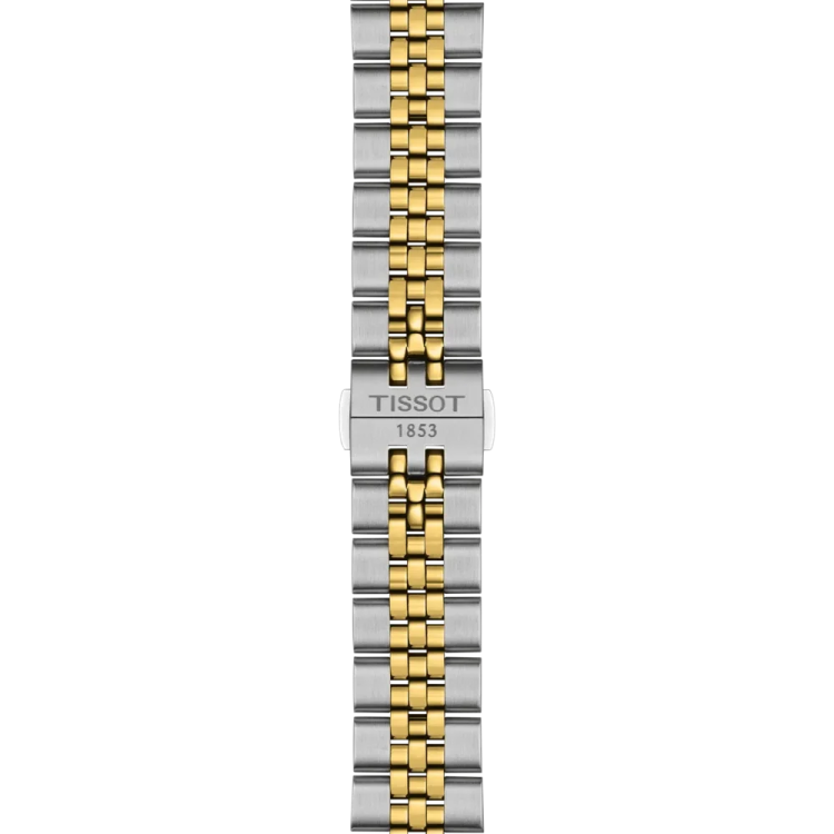 TISSOT T-CLASSIC CLASSIC DREAM Two Tone Stainless Steel Bracelet 
