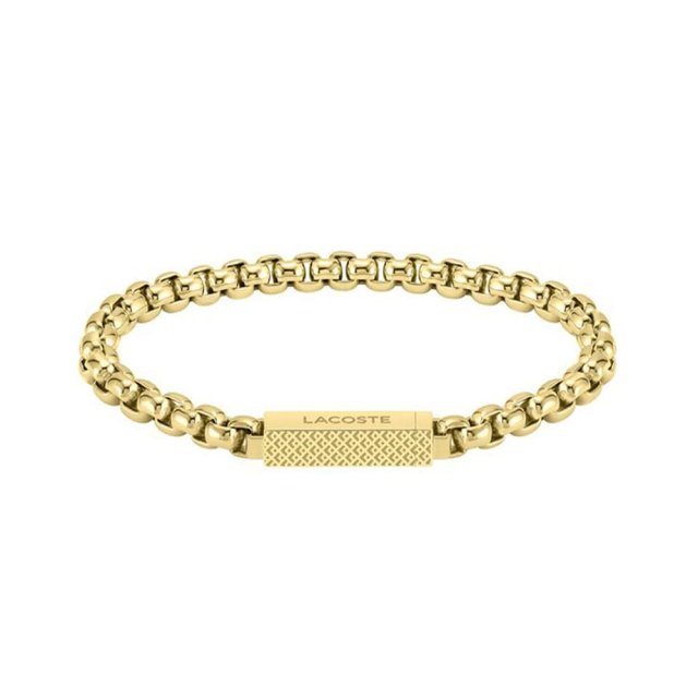 LACOSTE Gold Plated Stainless Steel Bracelet