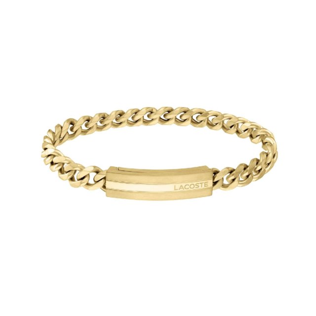 LACOSTE Gold Stainless Steel Bracelet