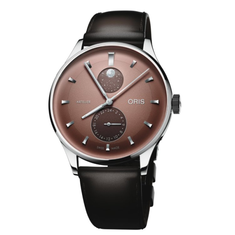 ORIS ARTELIER COMPLICATION Automatic Brown Leather Strap