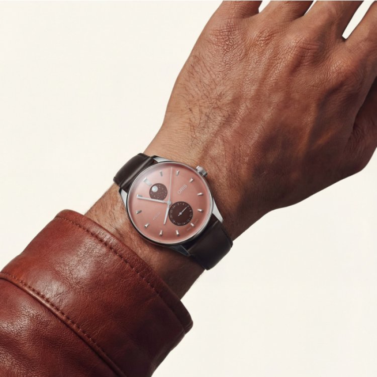 ORIS ARTELIER COMPLICATION Automatic Brown Leather Strap