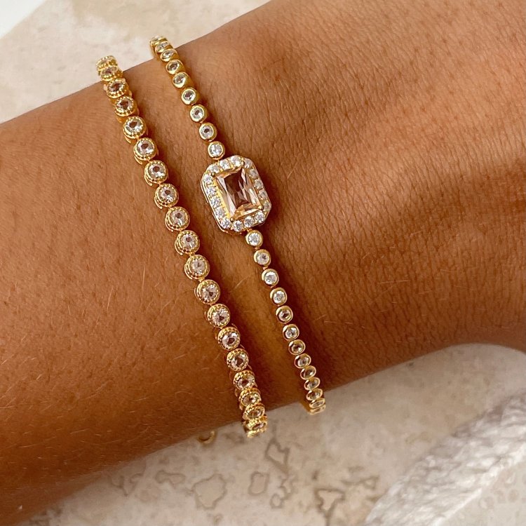 24KAE Bracelet with Vintage Ornament