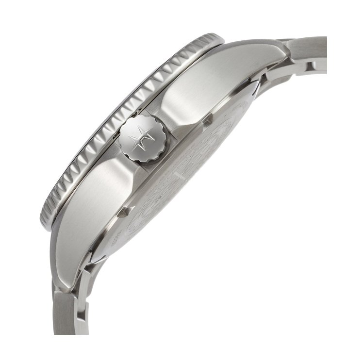 HAMILTON Khaki Navy Scuba Auto Stainless Steel Bracelet