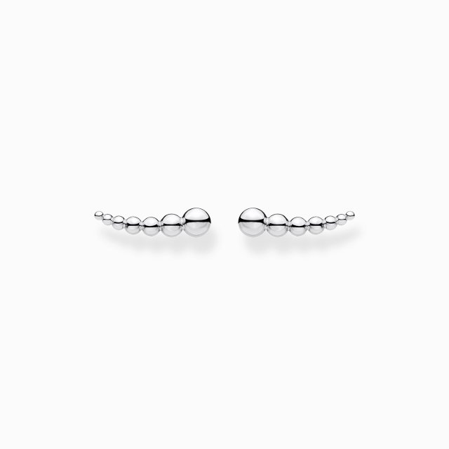 THOMAS SABO Silver Ear Climber Dots