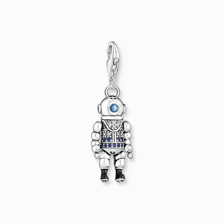 THOMAS SABO Silver Charm Pendant Scuba Diver