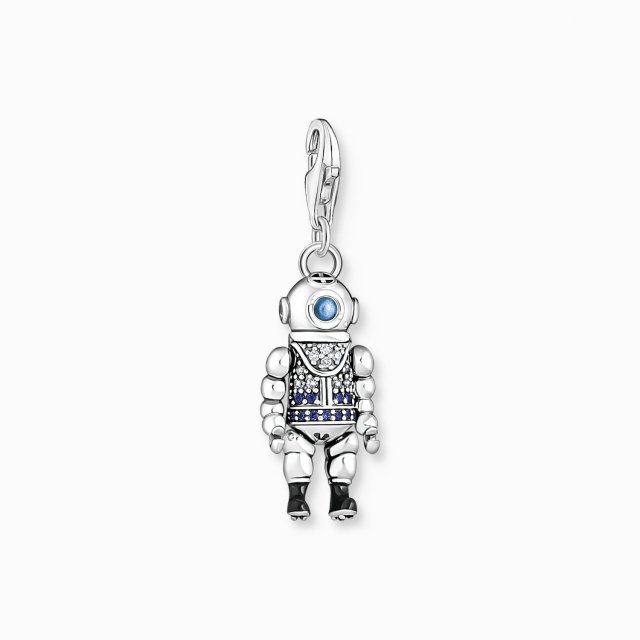 THOMAS SABO Silver Charm Pendant Scuba Diver