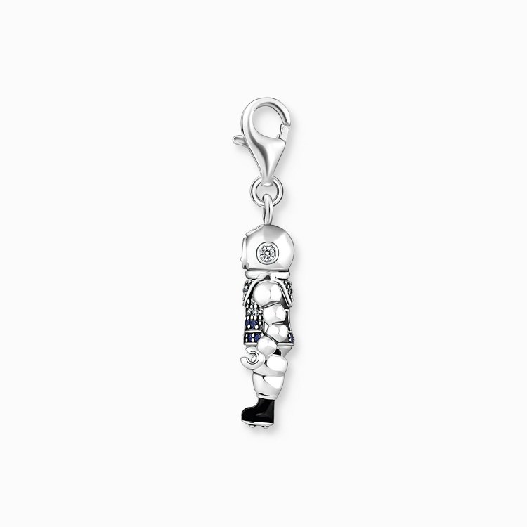 THOMAS SABO Silver Charm Pendant Scuba Diver