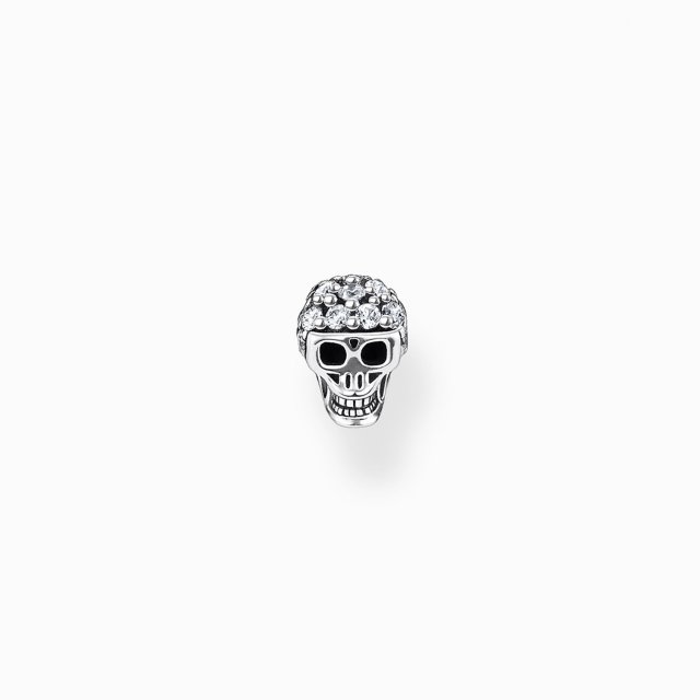THOMAS SABO Silver Single Ear Stud Skull