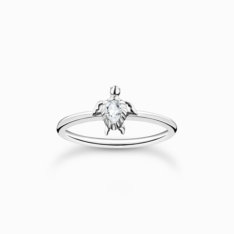 THOMAS SABO Silver Ring Turtle