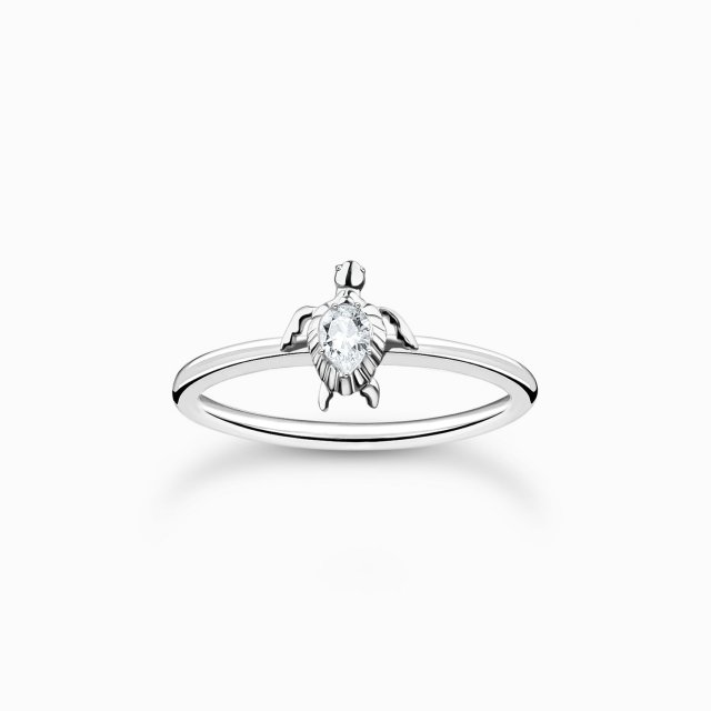 THOMAS SABO Silver Ring Turtle