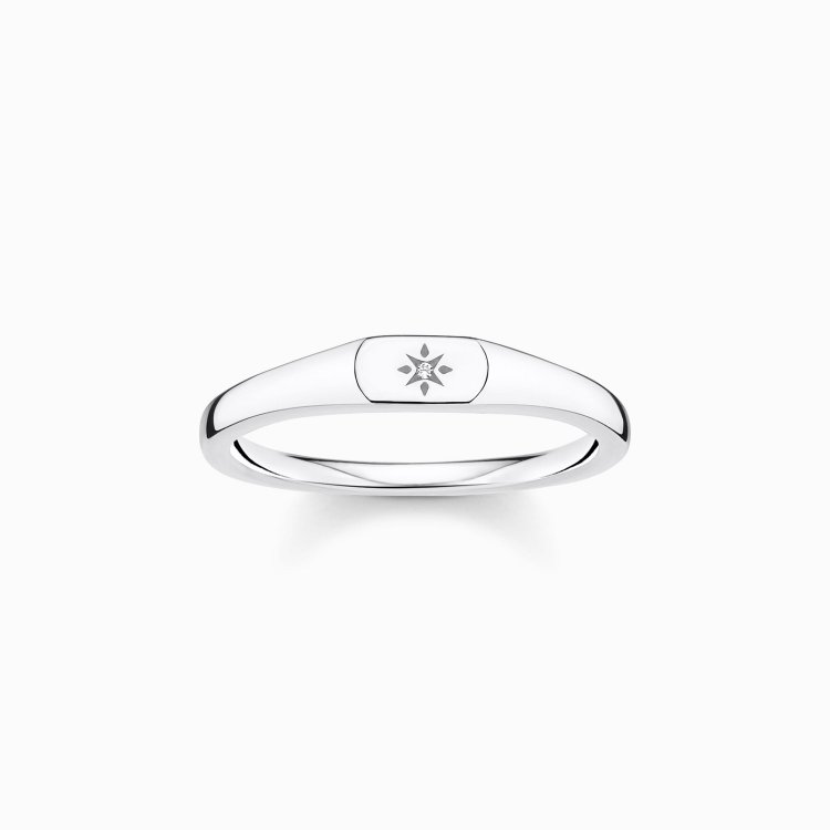 THOMAS SABO Silver Ring Star
