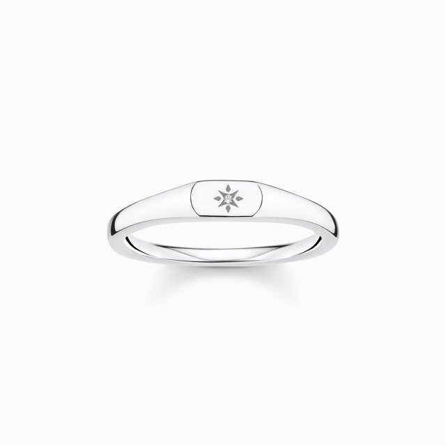 THOMAS SABO Silver Ring Star