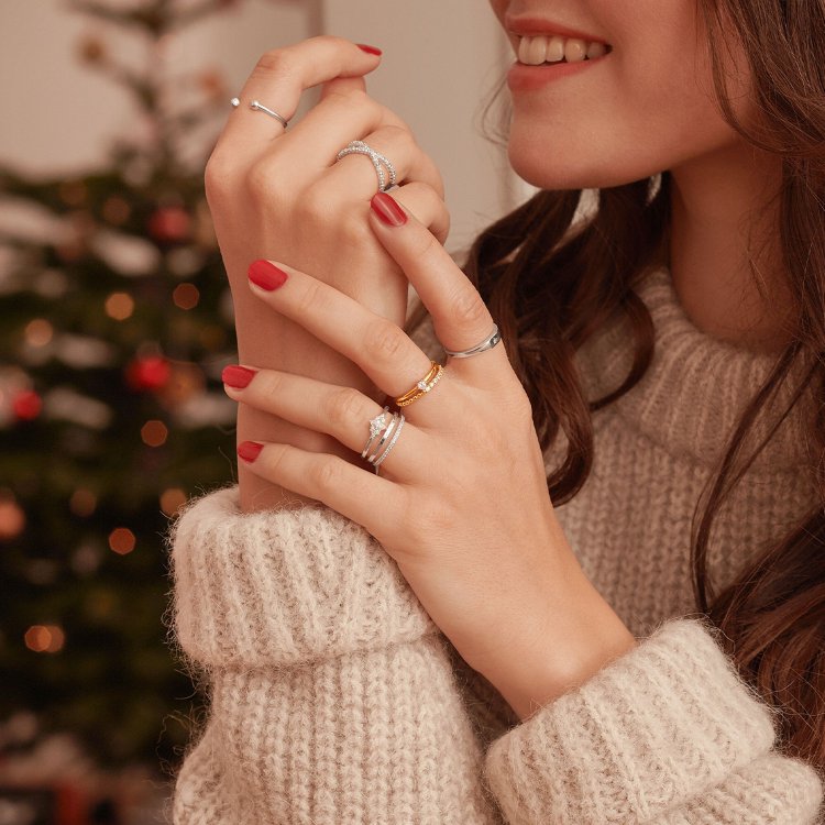 THOMAS SABO Silver Ring Star