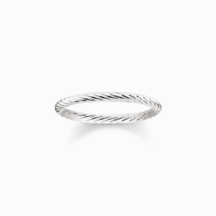 THOMAS SABO Silver Twisted Ring