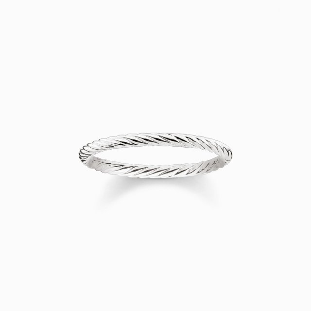 THOMAS SABO Silver Twisted Ring
