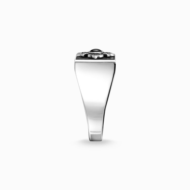 THOMAS SABO Silver Ring Cross Royalty