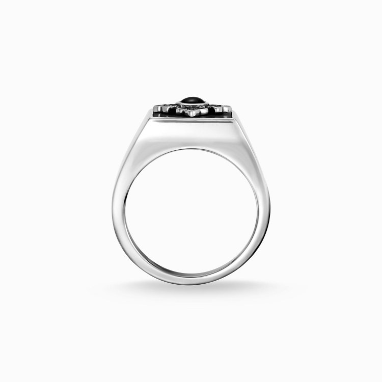 THOMAS SABO Silver Ring Cross Royalty