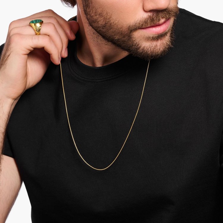 THOMAS SABO Silver Golden Venezia Chain