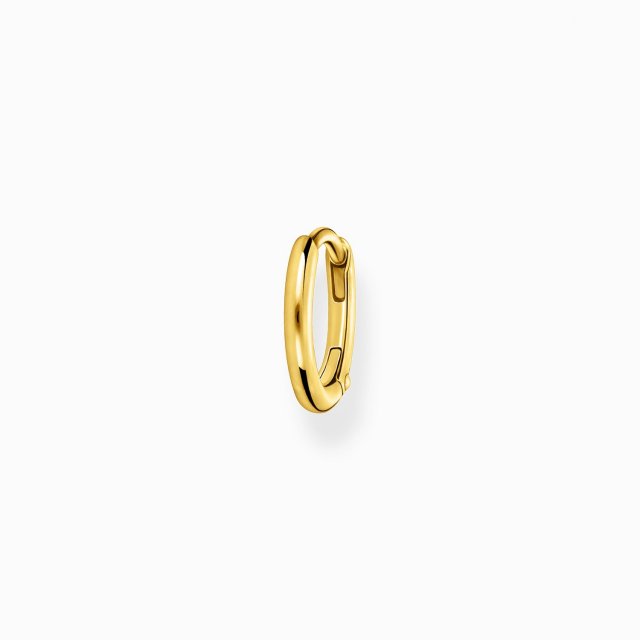 THOMAS SABO Silver Single Hoop Earring Classic Gold