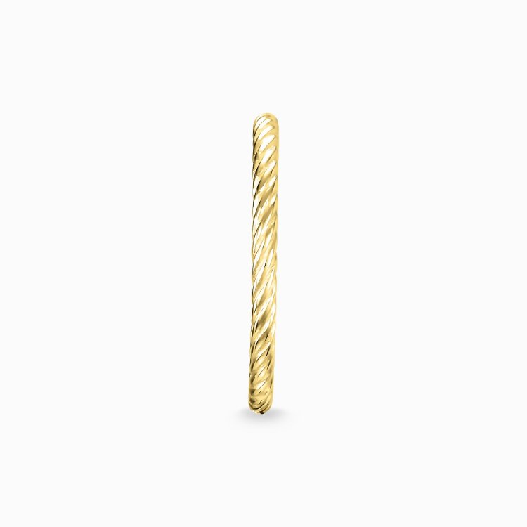 THOMAS SABO Silver Twisted Ring Gold