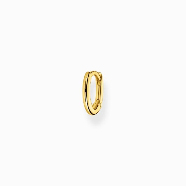 THOMAS SABO Silver Single Hoop Earring Classic Gold