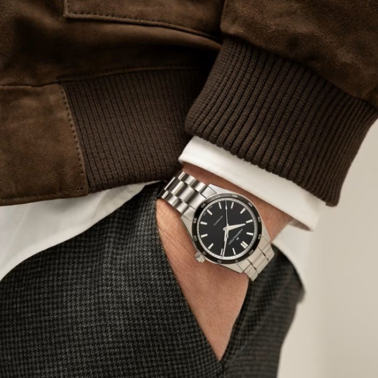 HAMILTON Jazzmaster Performer Auto Stainless Steel Bracelet