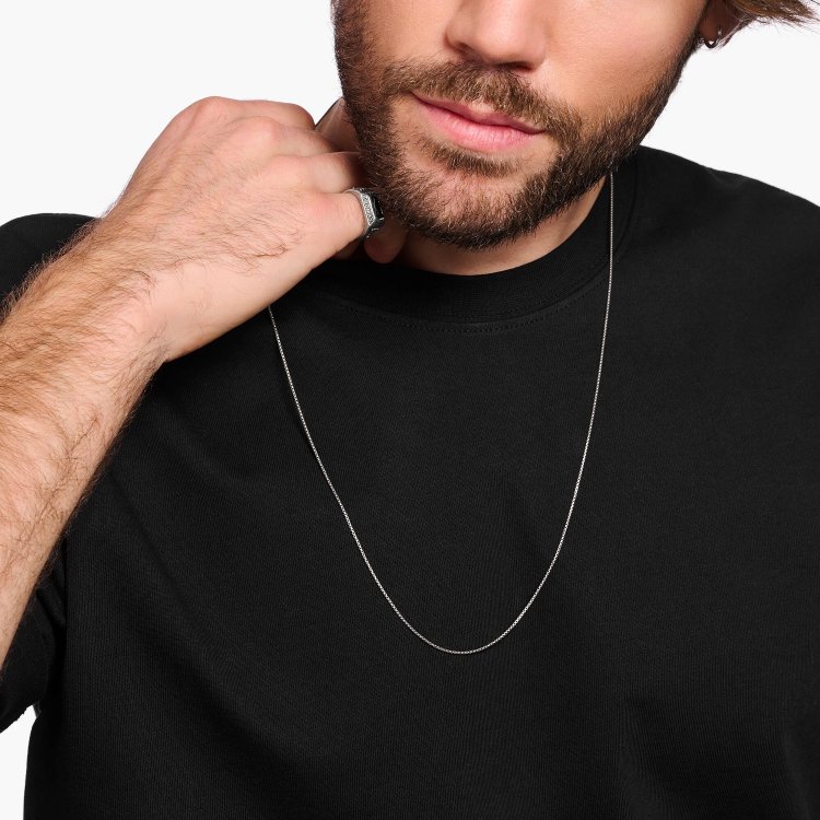THOMAS SABO Silver Venezia Chain Blackened